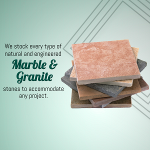 Natural And Engineered Marble And Granite Stone Collection Graphic For Twitter