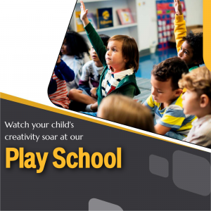 Play School Advertisement Artwork For Pinterest