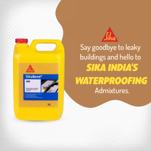 Sika India Waterproofing Admixtures Promotion Poster For X