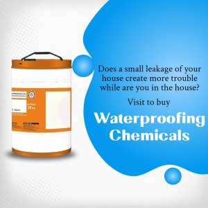 Waterproofing Chemicals Advertising Artwork For Facebook