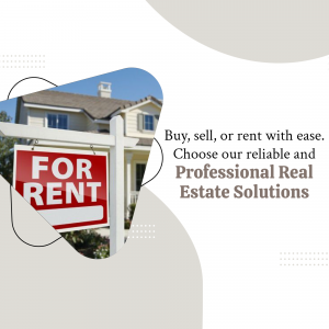 Professional Real Estate Solutions Banner For Pinterest
