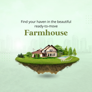 Ready-to-Move Farmhouse Haven Marketing Image For LinkedIn