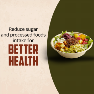 Healthy Eating Tips For Better Health Social Media Post For Twitter