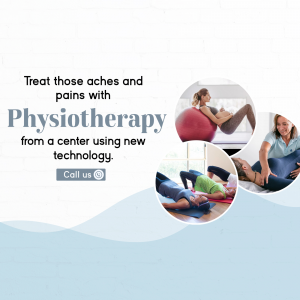 Physiotherapy Treatment Services Advertisement Template For Threads