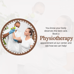 Physiotherapy Appointment Advertisement Banner For Twitter