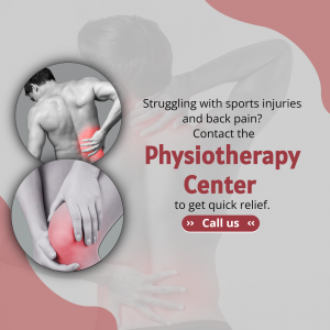 Physiotherapy Center Services Advertisement Marketing Image For WhatsApp