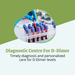 D-Dimer Blood Test Diagnostic Services Flyer For Pinterest