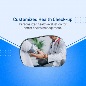 Customized Health Check-up Services Image For Facebook