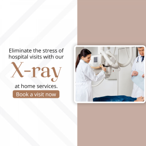 X-Ray At Home Services Advertisement For Twitter
