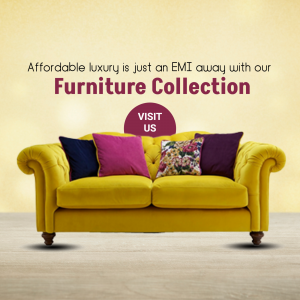 Affordable Luxury Furniture Collection Banner For X