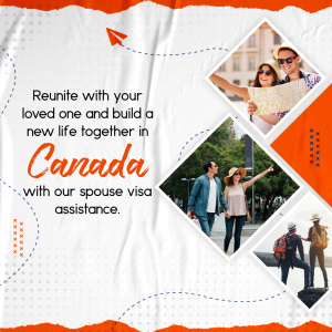Canada Spouse Visa Assistance Services Creative Design For Facebook