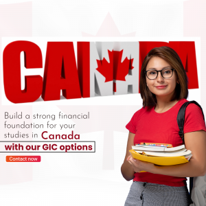 Study In Canada GIC Financial Services Marketing Image For LinkedIn