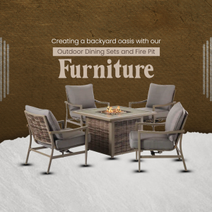 Outdoor Furniture Dining Set With Fire Pit Creative Design For Twitter