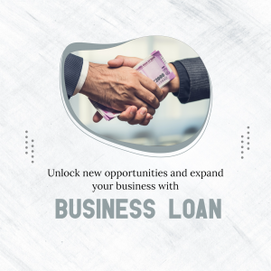 Business Loan Promotional Graphic Artwork For WhatsApp