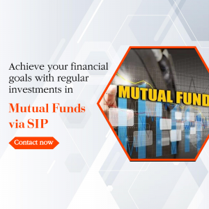 Achieve Financial Goals Through Mutual Fund SIP Template For Pinterest