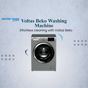 Voltas Beko Washing Machine Promotion Template For LinkedIn