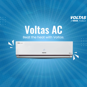 Voltas Air Conditioner Promotion Branding Post For Telegram