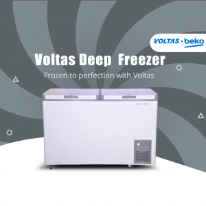 Voltas Beko Deep Freezer Advertisement Creative Design For Facebook