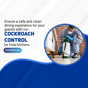 Professional Cockroach Control Services For Hotel Kitchens Poster For Google Business Profile