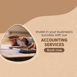Professional Accounting Services Promotion Artwork For Instagram