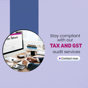 Tax And GST Audit Services Advertisement Image For Instagram