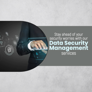 Data Security Management Services Marketing Image For Instagram
