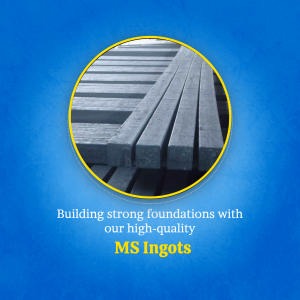 High-Quality MS Ingots For Strong Foundations Post For Google Business Profile