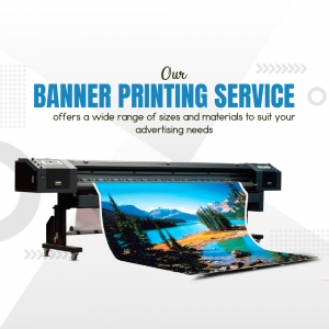 Professional Banner Printing Services Artwork For Telegram