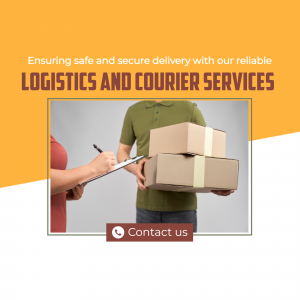 Reliable Logistics And Courier Services Template For WhatsApp