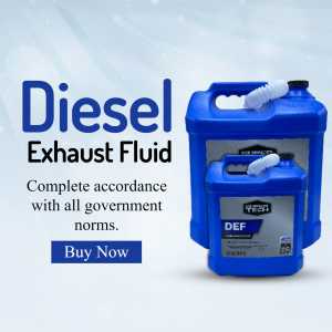 Diesel Exhaust Fluid Product Promotion Marketing Image For Instagram