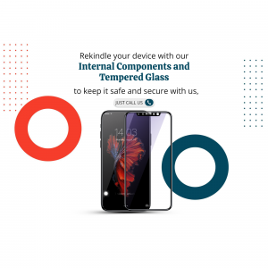 Smartphone Repair And Tempered Glass Service Advertisement For Google Business Profile