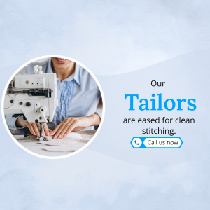 Professional Tailoring Services Social Media Post For Telegram