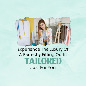 Custom Tailoring Services Creative Design For WhatsApp