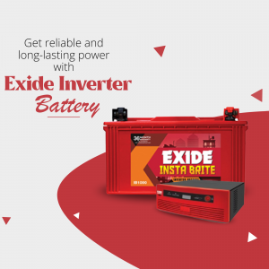 Exide Insta Brite Inverter Battery Advertisement For Facebook