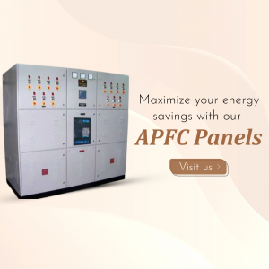 Maximize Energy Savings With APFC Panels Banner For Twitter