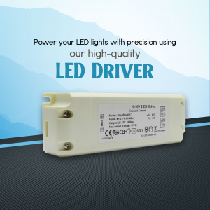 High-Quality LED Driver Constant Current Power Supply Business Poster For Threads