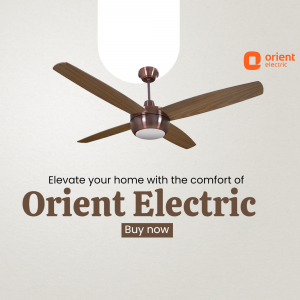 Orient Electric Ceiling Fan Image For Telegram