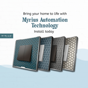 Myrius Automation Technology Smart Switches Advertisement For LinkedIn
