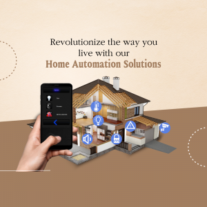 Smart Home Automation Solutions Banner For Instagram