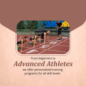 Personalized Athletic Training Programs Advertisement For LinkedIn