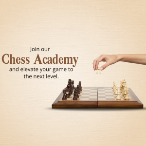Join Our Chess Academy Creative Design For Threads