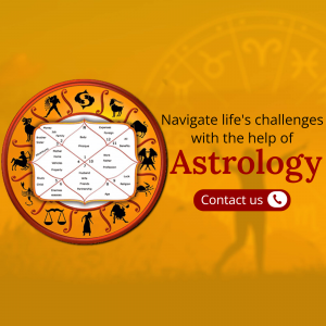 Navigate Life's Challenges With Astrology Post For WhatsApp