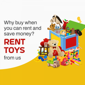 Toy Rental Service Promotion Promotional Banner For Threads