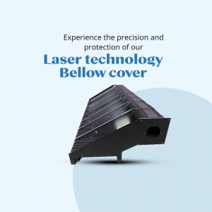 Laser Technology Bellow Cover Advertisement For LinkedIn