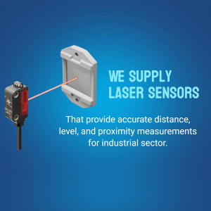 Industrial Laser Sensors For Precise Measurement Branding Post For Facebook