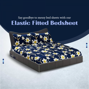Elastic Fitted Bedsheet Flyer For Threads