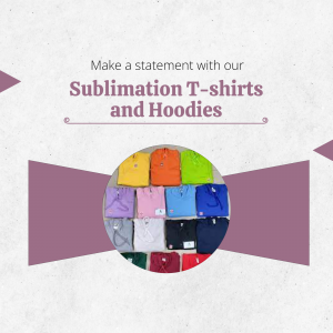 Sublimation T-shirts And Hoodies Collection Artwork For Instagram
