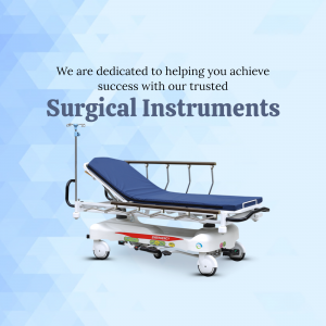 Medical Surgical Hospital Bed Marketing Image For LinkedIn