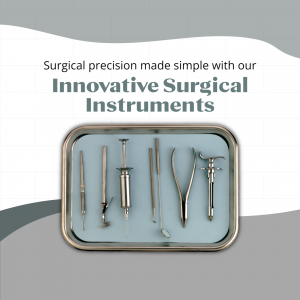 Innovative Surgical Instruments Branding Post For Telegram