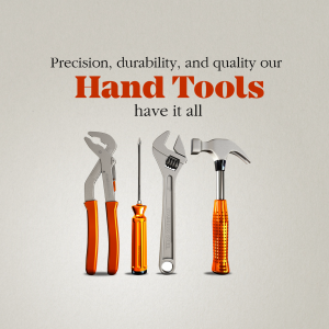 Quality Hand Tools Collection Graphic For Telegram